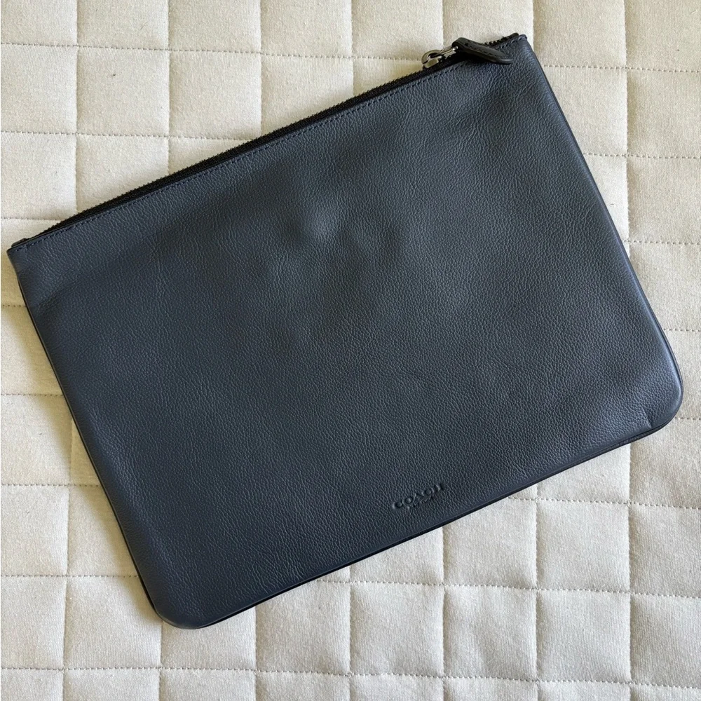 Coach Black Tablet Case/Pouch/Wristlet - Limited Edition ATARI CENTIPEDE